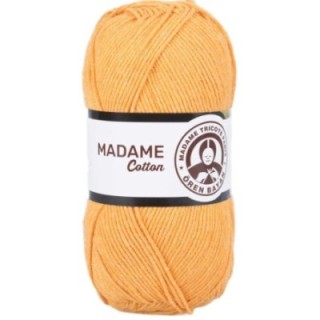 Madame Cotton El Örgü İpi Yünü 100 gr 007 Turuncu