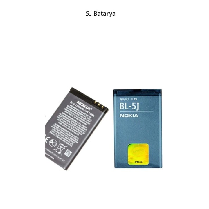 Nokia BL-J5 Serisi Telefonlarla Uyumlu Batarya Pil - 1350 Mah Batarya