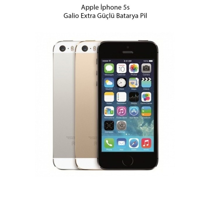 Apple İphone 5S Galio Extra Güçlü Batarya Pil