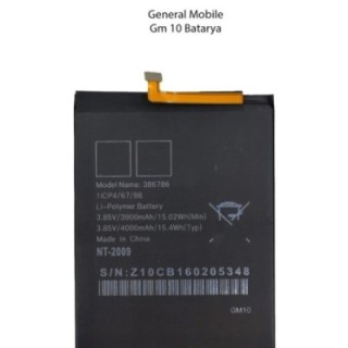 Genneral Mobile GM10 Batarya Pil