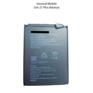 Genneral Mobile GM21 Plus Batarya Pil
