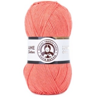 Madame Cotton El Örgü İpi Yünü 100 gr 038 Turuncu