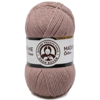 Madame Cotton El Örgü İpi Yünü 100 gr 057 Açık Kahve
