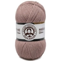 Madame Cotton El Örgü İpi Yünü 100 gr 057 Açık Kahve