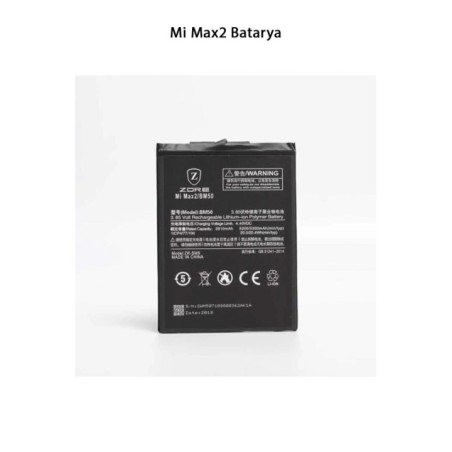 Mi Max2 Telefonlarla Uyumlu Batarya 5300 mAh