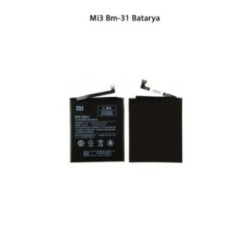 Mi 3 Bm31 Telefonlarla Uyumlu Batarya 3050 mAh