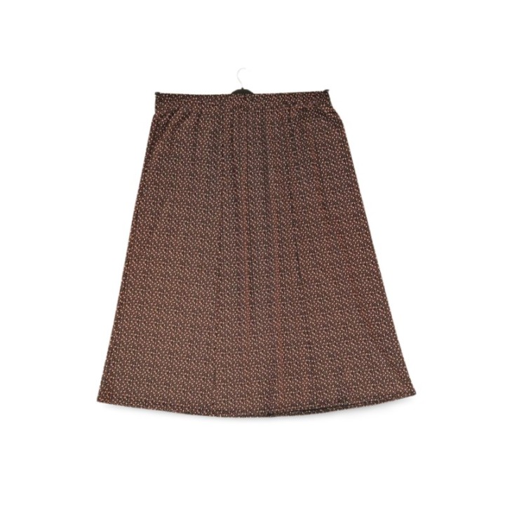 Beli Lastikli Full Likralı Pigment Penye Etek Anne Eteği Uzun Namaz Et