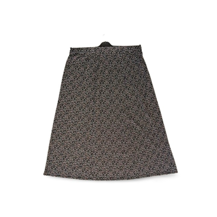 Beli Lastikli Full Likralı Pigment Penye Etek Anne Eteği Uzun Namaz Et