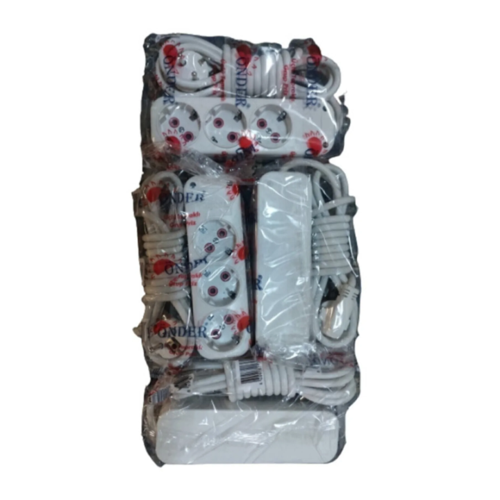 3 Metre 3'lü Topraklı Grup Priz Uzatma Kablosu Royaleks-03300