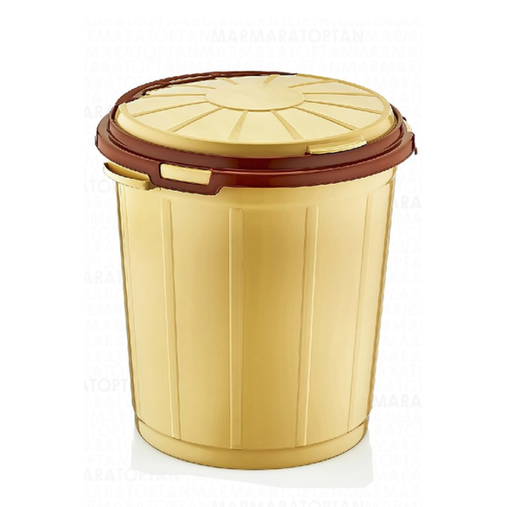 Ultima Yuvarlak Çöp Kovası 50 Lt. Royaleks-02008
