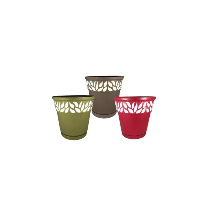 Desenli Saksı No:4 4 Lt. 1 Adet Royaleks-AK619