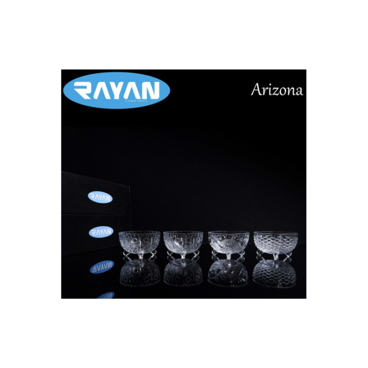 Arizona 6'lı Cam Kase Büyük Royaleks-69420