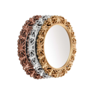 Dekoratif Ayna Boyalı Oval 1 Adet Royaleks-886