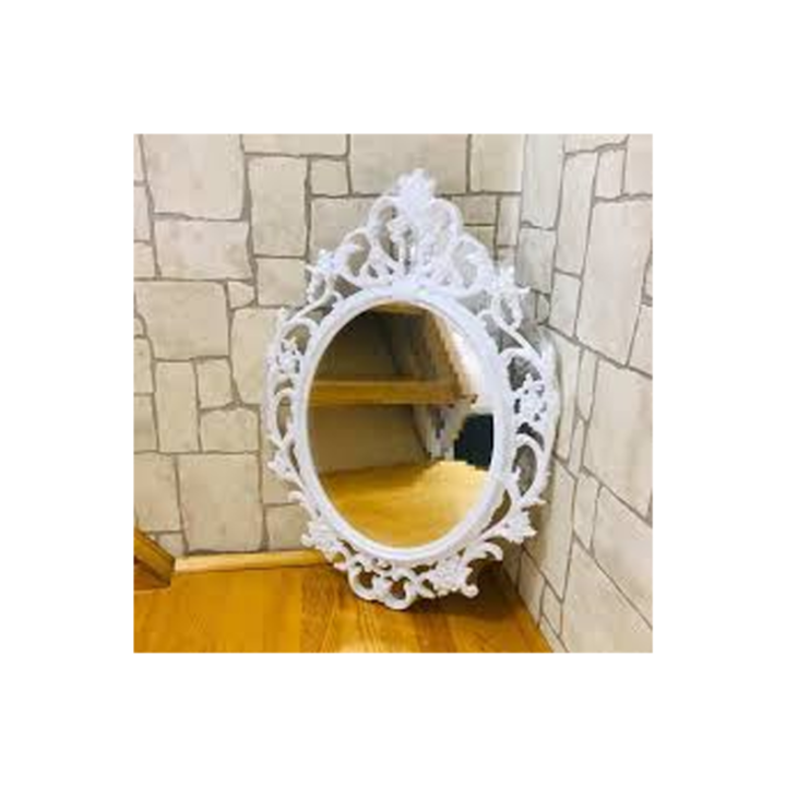 Dekoratif Ayna Büyük Yuvarlak Salon 1 Adet Royaleks-899