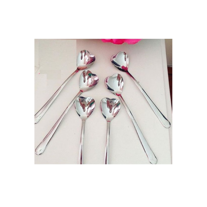 Kalpli 6'lı Tatlı Kaşığı - 6 Adet Royaleks-69284