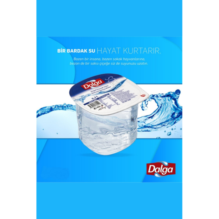 Dalga 200cc Pet Bardak Su 60 Adet x 200 cc Su - Royaleks