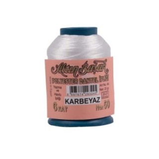 Altınbaşak Oya ve Dantel İpi 20 gr - Royaleks - No: K.BEYAZ