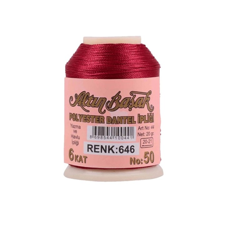 Altınbaşak Oya ve Dantel İpi 20 gr - Royaleks - No: 646