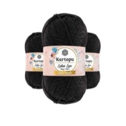 3 Adet Lotus Lux Bikini Büstiyer Bluz Simli Örgü İpi K940 Siyah