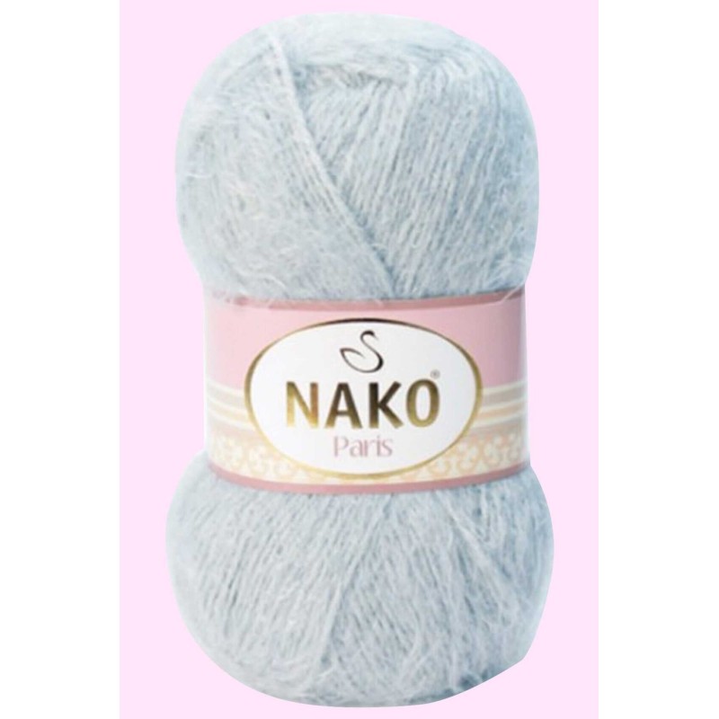 Paris El Örgü ipi Yünü Açık Gri 10914