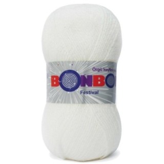 Festival Simli Örgü İpi Yünü Renk No:200