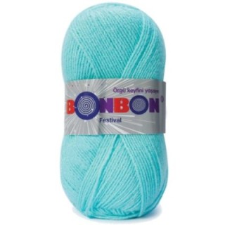 Festival Simli Örgü İpi Yünü Renk No:203