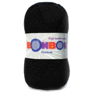 Festival Simli Örgü İpi Yünü Renk No:206