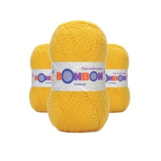 3 Adet Festival Simli Örgü İpi Yünü Renk No:217