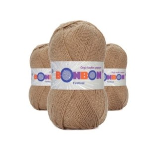 3 Adet Festival Simli Örgü İpi Yünü Renk No:672