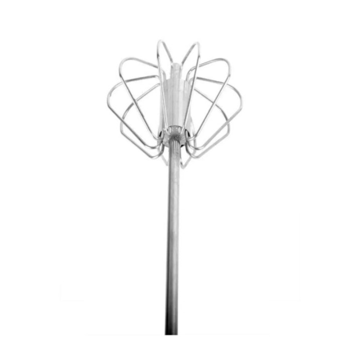 Büyük Bas Çek Mikser Karıştırıcı Metal Çırpma Teli Kek Yumurta Çırpma