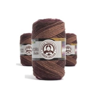 3 Adet Favori Batik El Örgü Ipliği 100 Gr 906